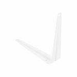 MENSULA METALICA 6" X 8" BLANCA LH-378 - Imagen 4