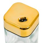 ESPECIERO CONDIMENTERO 6PZ TAPA DORADA LH-4232 - Imagen 3