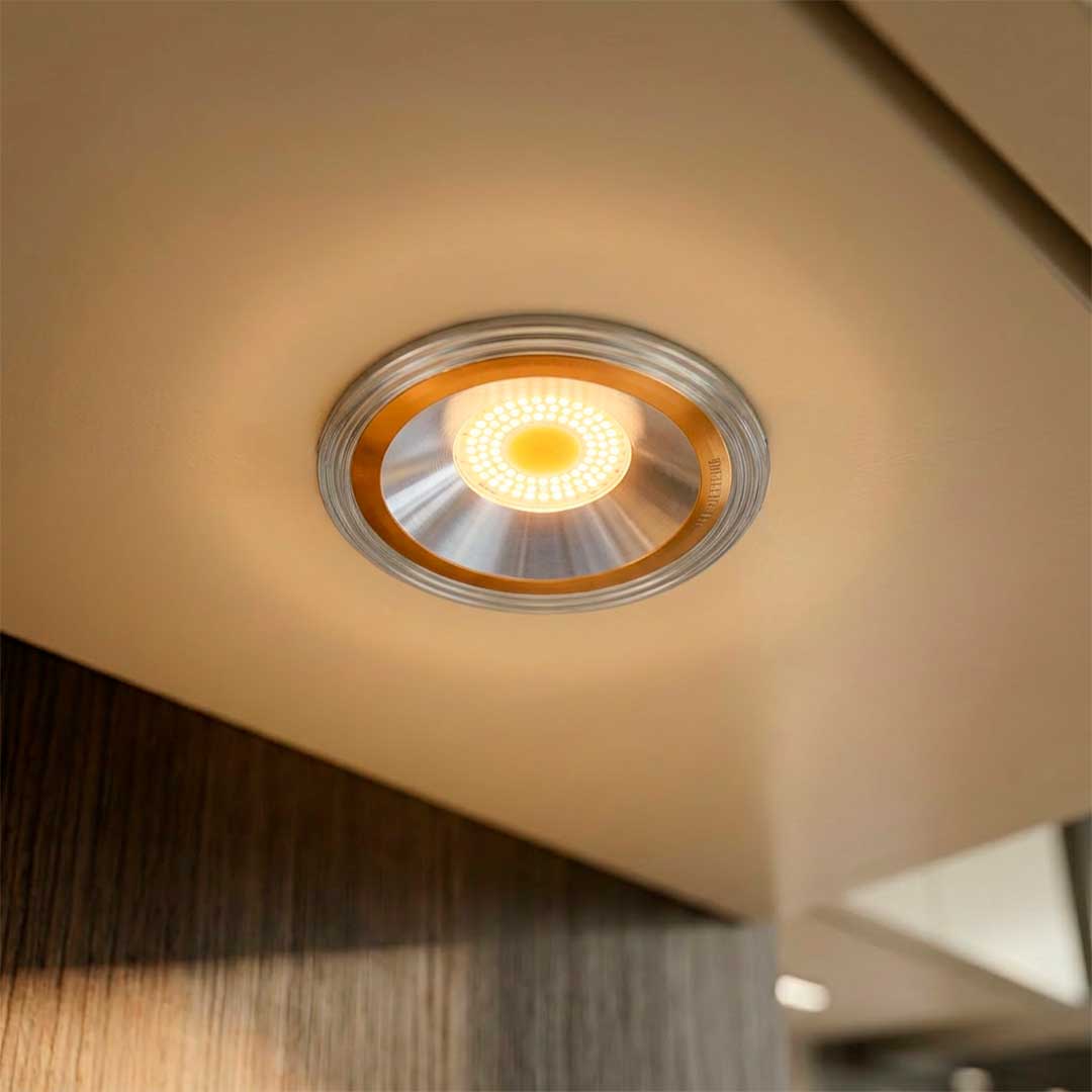 1328 SPOT LED FIJO 3W 5CM COLOR PLATEADO LH-1908 - Imagen 1