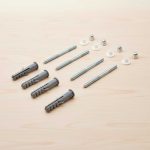 TORNILLO PARA WATER Y BIDET 4 PZ BLISTERS LH-1112