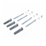 TORNILLO PARA WATER Y BIDET 4 PZ BLISTERS LH-1112 - Imagen 2
