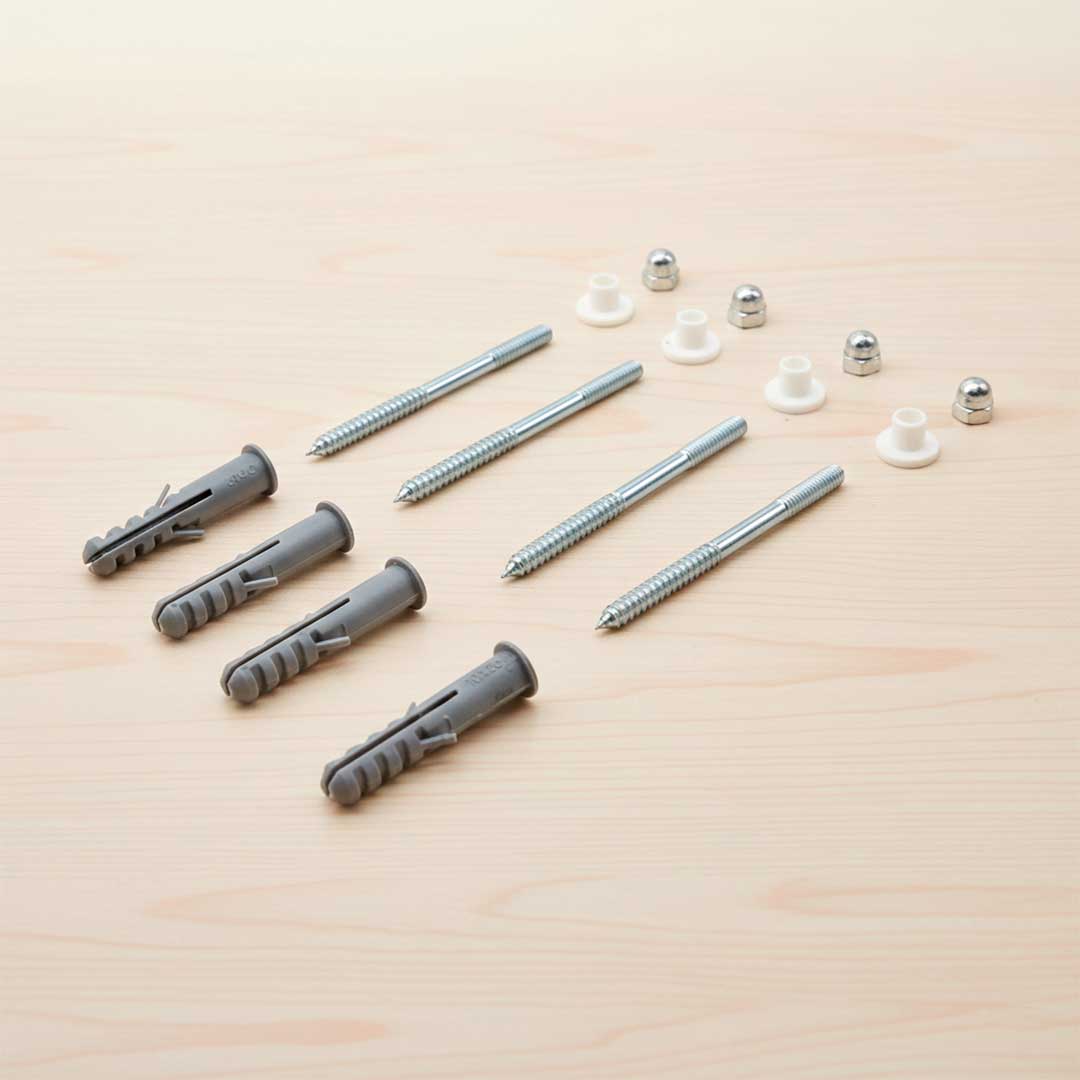 158 TORNILLO PARA WATER Y BIDET 4 PZ BLISTERS LH-1112 - Imagen 1