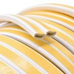 BURLETE PVC 100 METROS BLANCO TIPO D LH-1544 - Imagen 2