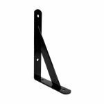 SOPORTE METALICO NEGRO 20X12 CM P/ESTANTE LH-2935 - Imagen 2