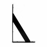 SOPORTE METALICO NEGRO 25X16 CM P/ESTANTE LH-2937 - Imagen 5