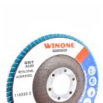 DISCO DE LIJA 7 1/4” METAL GRANO 100 WINONE LH2137 - Imagen 4