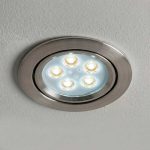 SPOT LED ARTICULADO 5W 10.5CM PLATEADO LH-1905