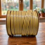 BURLETE PVC 100 METROS MARRON TIPO D LH-1543