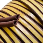 BURLETE PVC 100 METROS MARRON TIPO D LH-1543 - Imagen 2