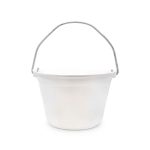 BALDE PLASTICO BLANCO REFORZADO URUGUAY 7 - Imagen 2