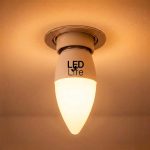LAMPARA LED TIPO VELA 5W E14 CALID LED LIFE LH1825