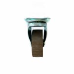 RUEDA METALICA GRIS 2.5" CON BASE GIRATORIA LH1683 - Imagen 3