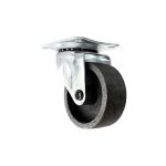 RUEDA METALICA GRIS 3" CON BASE GIRATORIA LH-1684 - Imagen 2