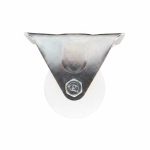 RUEDA BLANCA 1.5" BASE METALICA FIJA LH-1693 - Imagen 5