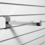 MENSULA METALICA PARA PANEL RANURADO 25CM LH-2037