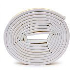 BURLETE PVC 6 METROS BLANCO TIPO D LH-1537 - Imagen 2