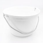 BALDE PLASTICO BLANCO REFORZADO URUGUAY 7 - Imagen 3