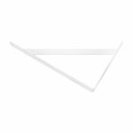 SOPORTE METALICO BLANCO 35X22 CM P/ESTANTE LH-2942 - Imagen 4