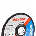 DISCO DESBASTE METAL 7 1/4” 6MM WINONE LH-2746 - Imagen 4