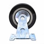 RUEDA FIJA 4" DE GOMA-METAL LH-2467 - Imagen 5