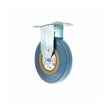 RUEDA FIJA 5" DE GOMA-METAL LH-2468 - Imagen 2