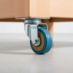 RUEDA GIRATORIA 2" DE GOMA-METAL LH-2469