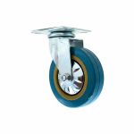 RUEDA GIRATORIA 4" DE GOMA-METAL LH-2472 - Imagen 2