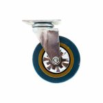 RUEDA GIRATORIA 4" DE GOMA-METAL LH-2472 - Imagen 3