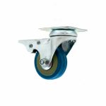 RUEDA GIRATORIA CON FRENO 2" GOMA-METAL LH-2474 - Imagen 2