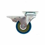 RUEDA GIRATORIA CON FRENO 2" GOMA-METAL LH-2474 - Imagen 4