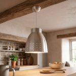 LAMPARA COLGANTE TIPO CAMPANA DE ALUMINIO LH-2864