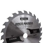 DISCO CORTE MADERA 9" 24D UYUSTOOLS DMA209 - Imagen 4