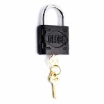 CANDADO GLOBE NEGRO 30MM LH-48 - Imagen 4