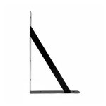 SOPORTE METALICO NEGRO 35X22 CM P/ESTANTE LH-2941 - Imagen 3