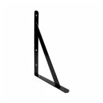 SOPORTE METALICO NEGRO 35X22 CM P/ESTANTE LH-2941 - Imagen 2