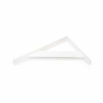 SOPORTE METALICO BLANCO 20X12 CM P/ESTANTE LH-2936 - Imagen 2
