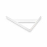 SOPORTE METALICO BLANCO 20X12 CM P/ESTANTE LH-2936 - Imagen 4