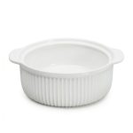 BOWL DE CERAMICA BLANCO 18CM CON TAPA LH-3828 - Imagen 4