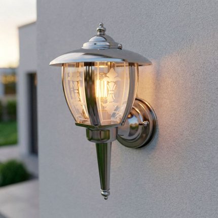 FAROL TIPO COLONIAL METALICO EMPAVONADO LH-2069