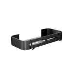 REPISA PARA DUCHA ALUMINIO NEGRO 30X13CM H-3274 - Imagen 3