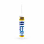SILICONA ACRILICA BLANCA 300ML WALTEK WKS300B - Imagen 2