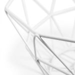 CESTO FRUTAS CIRCULAR METALICO BLANCO 28CM LH3656 - Imagen 3