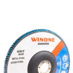 DISCO DE LIJA 7 1/4” METAL GRANO 60 WINONE LH-2139 - Imagen 4
