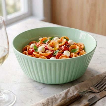 BOWL CERAMICO 20CM VERDE LH-4245