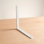 MENSULA REFORZADA 30CM X 25CM COLOR BLANCO LH-1638