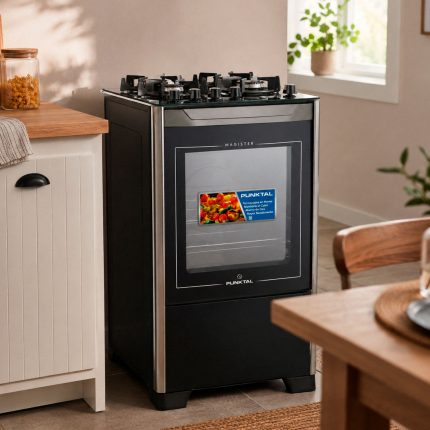 COCINA PUNKTAL GAS C/GRILL PK-490G