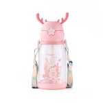 BOTELLA PLASTICA C/SORBITO DISEÑO INFANTIL LH-4069 - Imagen 3