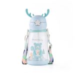 BOTELLA PLASTICA C/SORBITO DISEÑO INFANTIL LH-4069 - Imagen 4