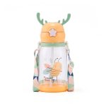BOTELLA PLASTICA C/SORBITO DISEÑO INFANTIL LH-4069 - Imagen 5