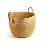 CANASTO DE YUTE NATURAL 31X23CM LH-4187 - Imagen 2